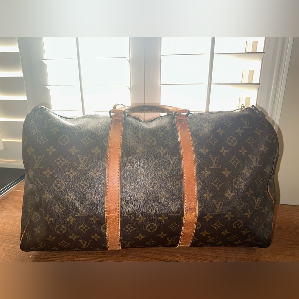 Louis Vuitton Keepall 50 Travel Bag